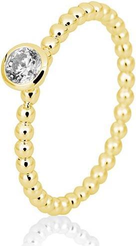 Breuning Bague de fiançailles Boule (56, Or 585/14 K)
