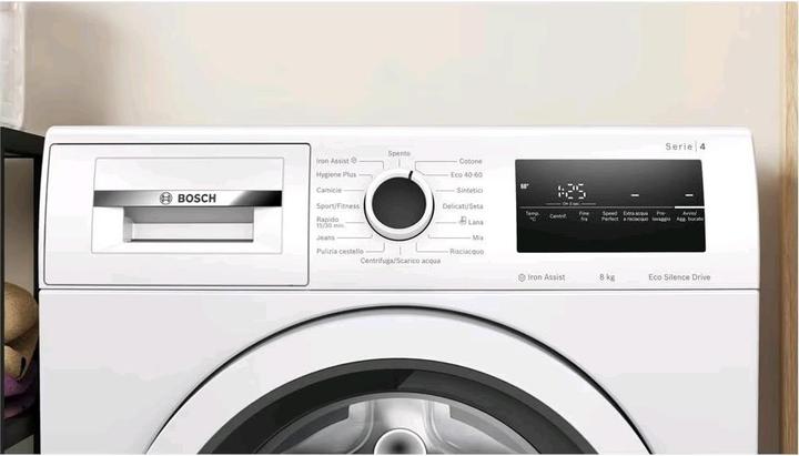 Actual product image Bosch Hausgeräte Bosch Series 4 Wan28208ii Washing Machine with (8 kg, Left)