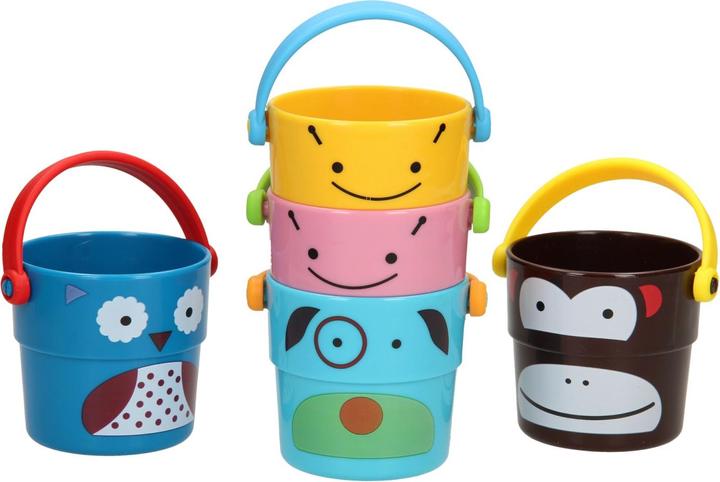 Image du produit Stapel Gobelets de bain Animaux, 5 pcs