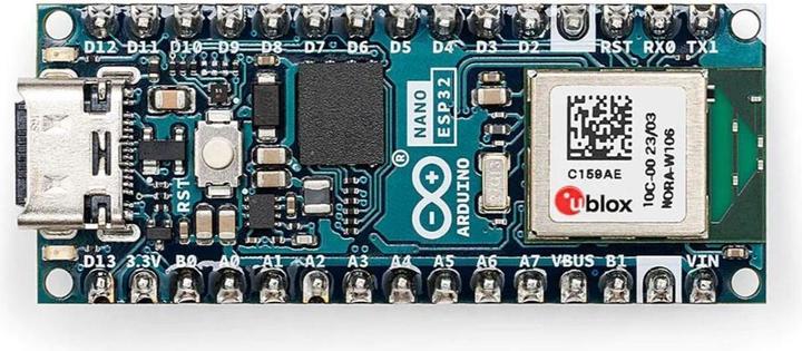Actual product image Arduino ABX00083 Board Nano ESP32 with headers Nano