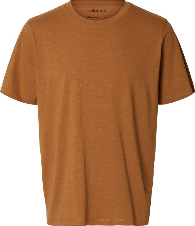 Actual product image Selected Homme Slhaspen Slub Ss O-Neck Tee Noos (XL)