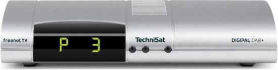 Produktbild TechniSat DIGIPAL DAB+ silber (0.00 GB, DVB-T2, DVB-T)