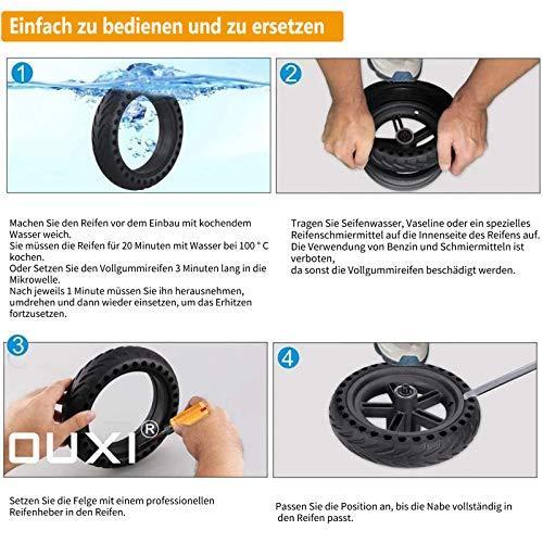 Produktbild Ouxi Vollgummireifen mit Montagewerkzeug
