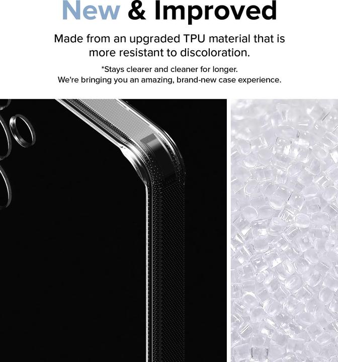 Produktbild Ringke Case for Galaxy A55 5G FUSION CLEAR (Samsung Galaxy A55)