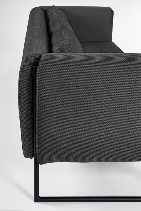 Produktbild Bizzotto Gartensofa 3-Sitzer Pixel anthrazit