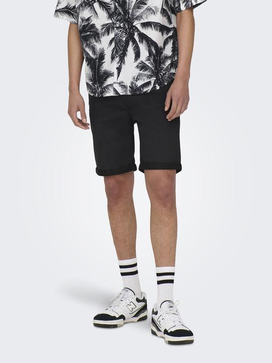 Actual product image Only & Sons ONSPly Life Reg Jog Jean Shorts (XS)
