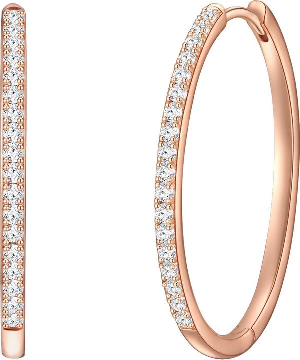 Glanzstücke München Damen Sterling Silber Zirkonia roségold - 31972 (Sterling Silber)