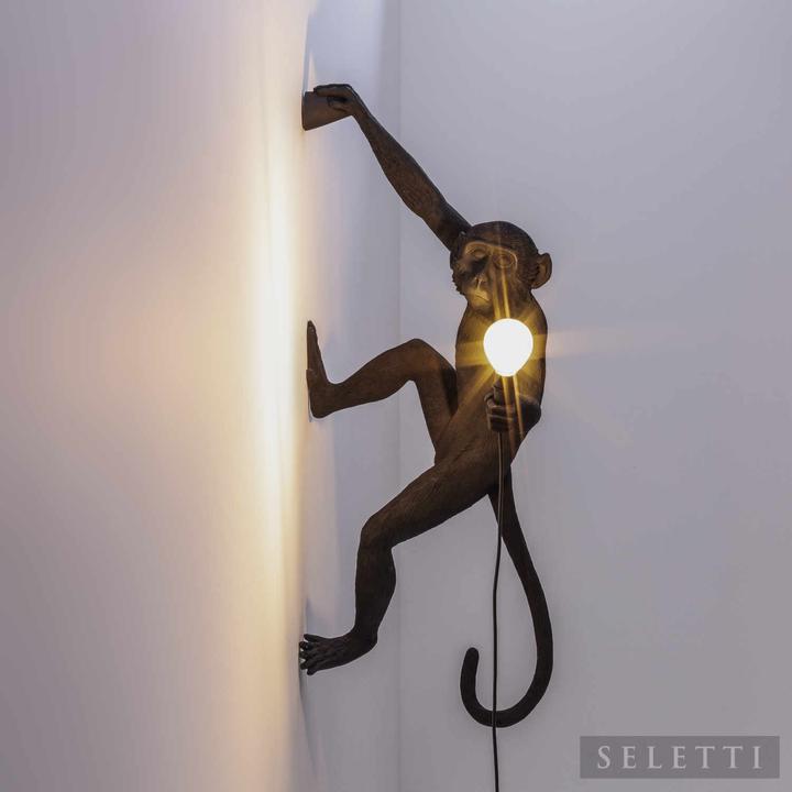 Produktbild Seletti Monkey Lamp Black Led Leuchte (E14)