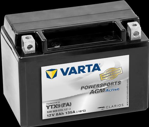 Immagine prodotto Varta AUX14 SILVER AUXILIARY DYNAMIC AGM 513 106 020 Batteria di riserva 13Ah (12 V, 13 Ah, 200 A)