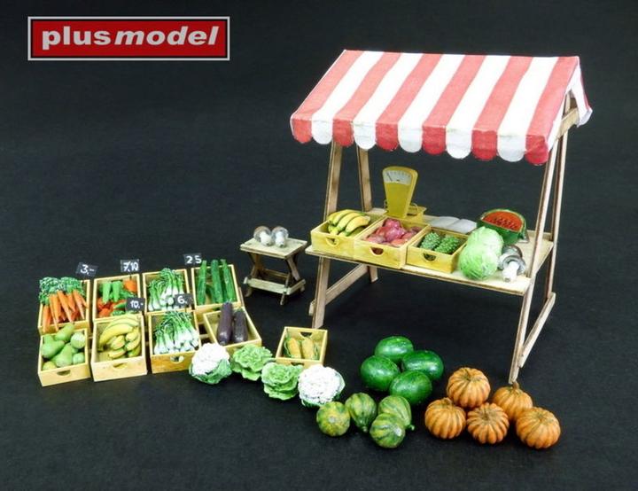 Actual product image Plus Model Vegetable market