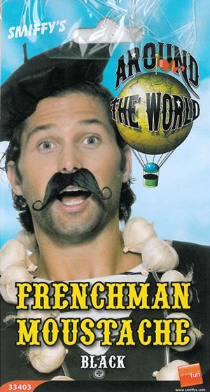 Actual product image Smiffys Bart Moustache, Frenchman