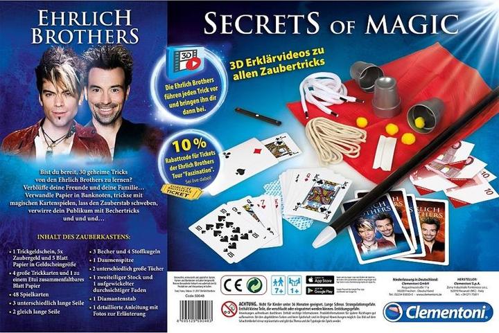 Actual product image Clementoni Ehrlich Brothers Secrets of Magic
