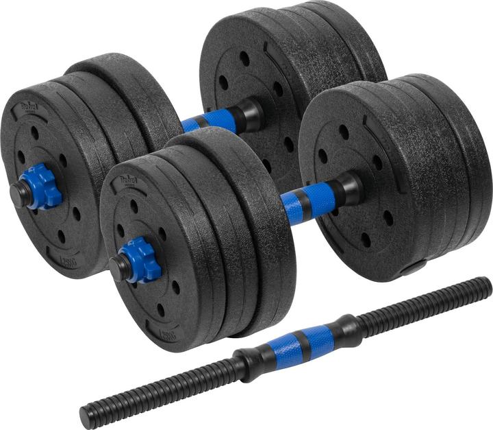 Produktbild Rebel Verstellbare Bitumenhanteln mit Verbinder 2x10kg ACTIVE (2 x 10 kg)