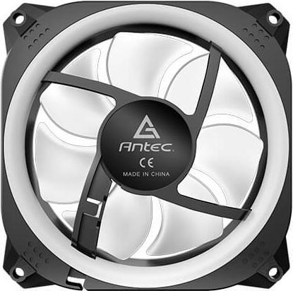 Actual product image Antec Prizm X 120 ARGB 3+C Computer Case Air cooler 12 cm Black 3 pc(s) (120 mm, 3 x)