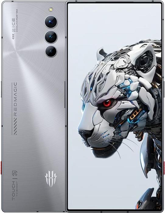 ZTE Smartfon Nubia Redmagic 8S Pro 5G 12/256GB Platynowy (256 GB, Platinum, 6.80", Dual SIM, 50 Mpx, 5G)