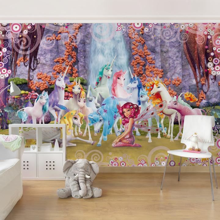 Image du produit Bilderwelten Mia et moi - Mia et Onchao avec les licornes de Centopia Premium (336 x 225 cm)