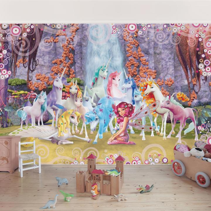 Image du produit Bilderwelten Mia et moi - Mia et Onchao avec les licornes de Centopia Premium (336 x 225 cm)