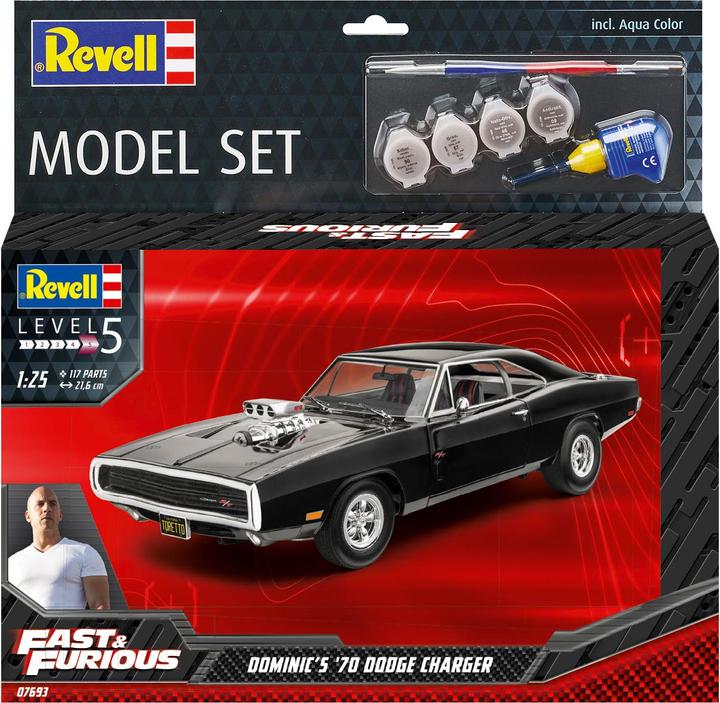 Image du produit Revell Set modèle FF Dominics 1970 Dodge Charger