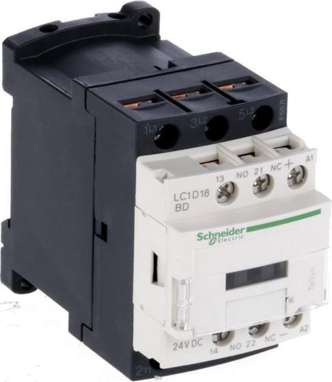 Schneider Electric Contattore 24VDC 18A