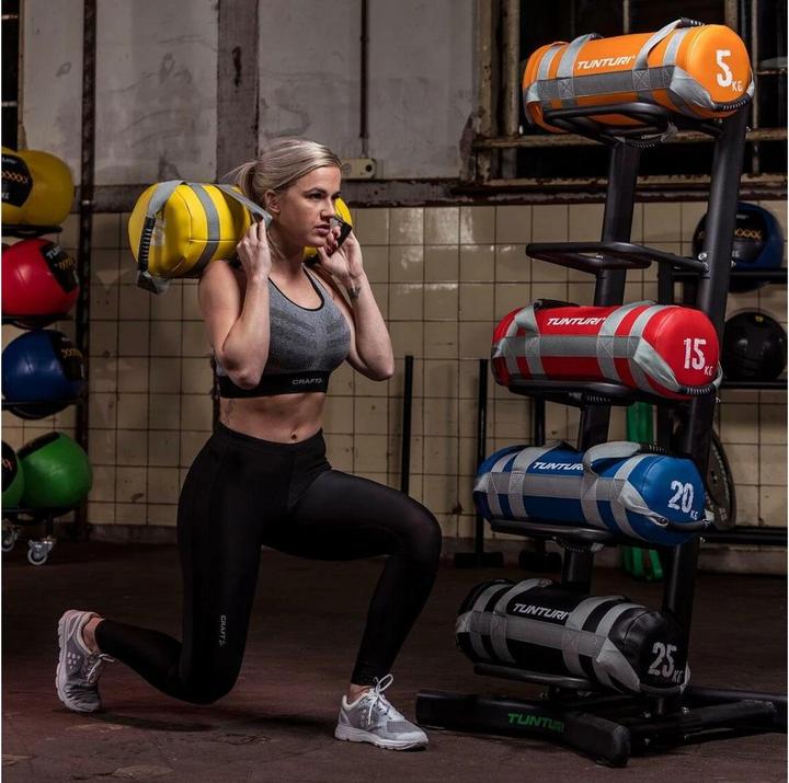 Immagine prodotto Tunturi Cross Training Power Bag Schwarz (1 x 25 kg)