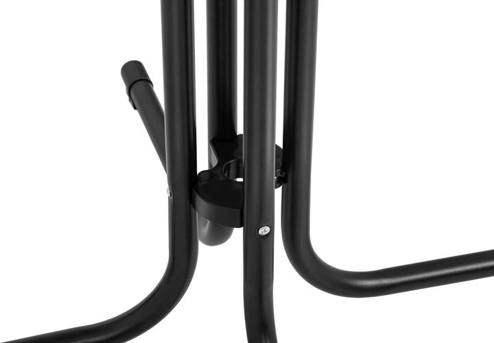 Produktbild Royal Catering Bistrotisch klappbar Stehtisch Bistro Tisch Bartisch Gastro rund Ø 70 cm schwarz (78 x 78 cm)