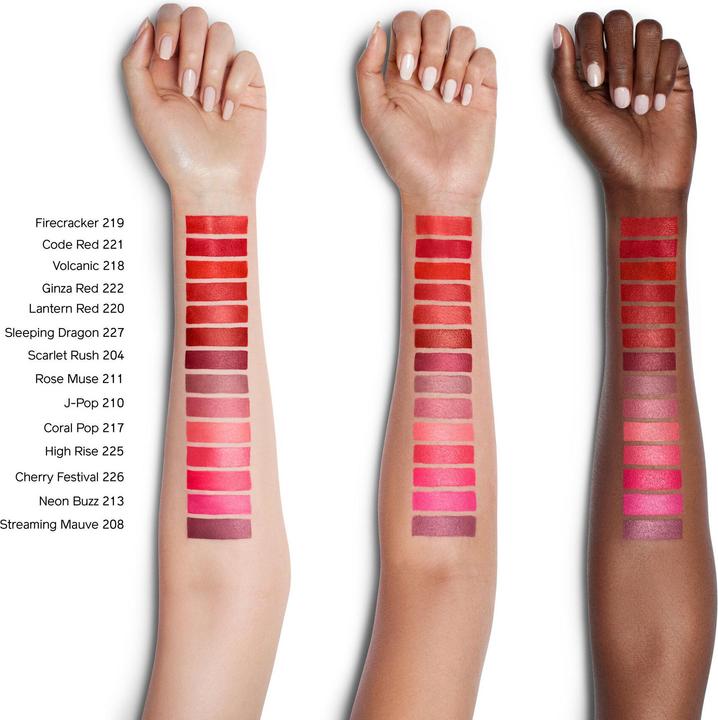 Actual product image Shiseido VisionAiry Gel Lipstick (226 Cherry Festival)