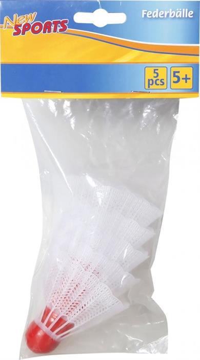 Image du produit New Sports 6 volants en plumes blanc