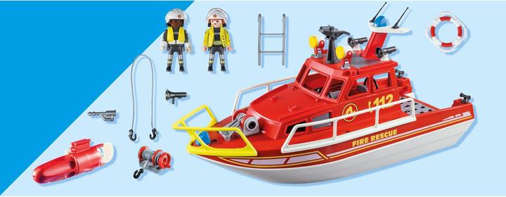 Actual product image Playmobil Fire boat (71598, Playmobil City Action)