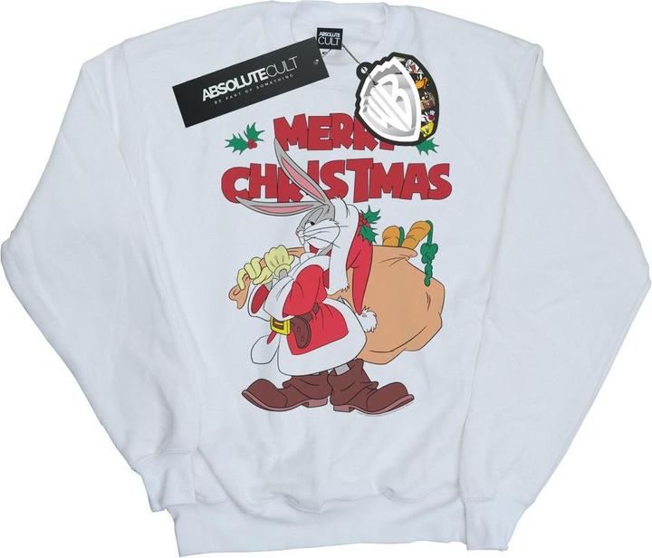 Looney Tunes Santa Bugs Bunny Sweatshirt (M)