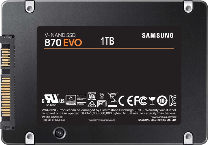 Immagine prodotto Samsung 870 EVO (1000 GB, 2.5")