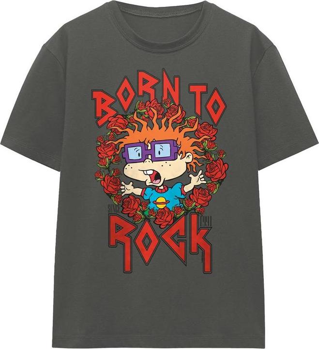Rugrats Chucky Was Born To Rock TShirt (M)