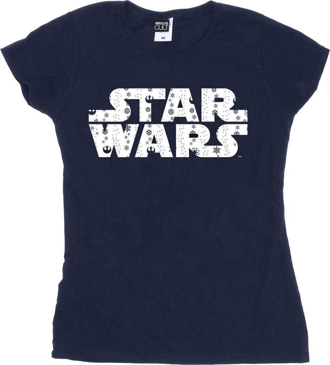 Star Wars Christmas Logo TShirt (L)
