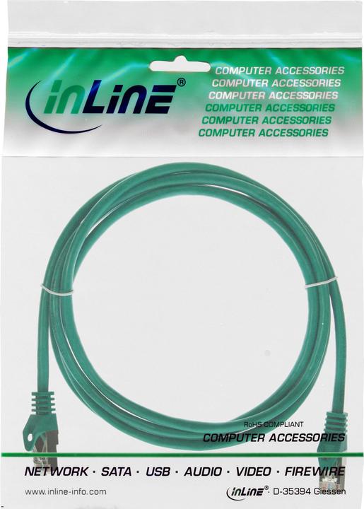 Produktbild InLine Patchkabel (F/UTP, CAT5e, 0.50 m)