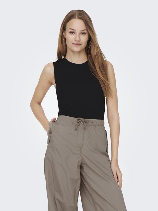 Actual product image Only Plain top without sleeves (XS)