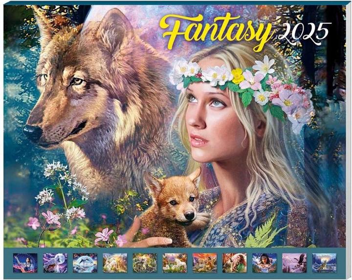 Produktbild Fantasy Kalenderpaket 2025, 9-teilig (Deutsch)