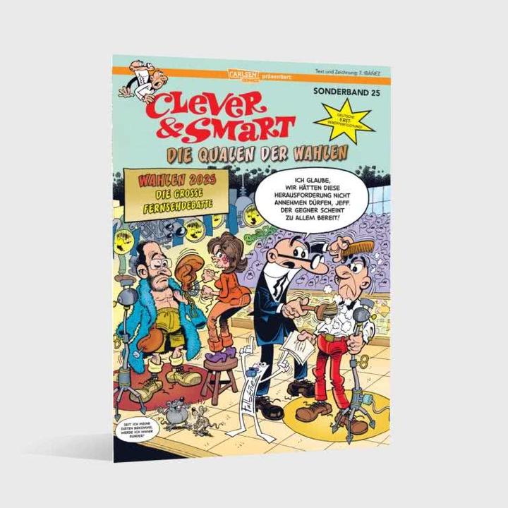 Produktbild Clever und Smart Sonderband 25: Die Qualen der Wahlen (Francisco Ibáñez, Deutsch)
