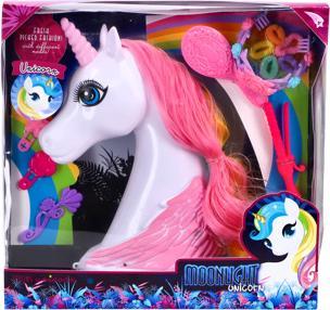 Image du produit Moonlight Tête à coiffer licorne