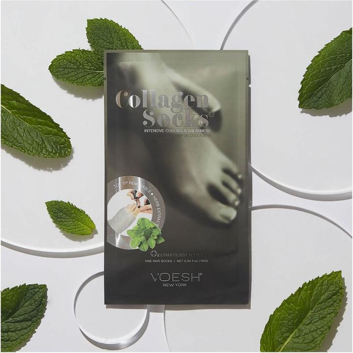 Image du produit Voesh Collagen Socks Peppermint (Masque de pied)