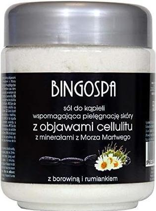 BingoSpa Badesalz-Hautpflege gegen Cellulite-Symptome mit Mineralien aus dem Toten Meer (Badesalz)