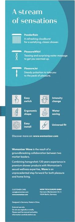 Actual product image Womanizer Wave