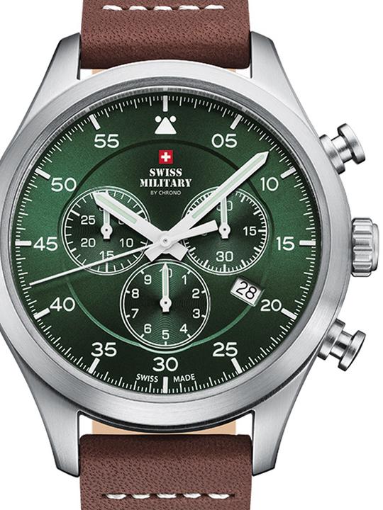 Image du produit Swiss Military Chronographe à quartz (Montre analogique, 43 mm)