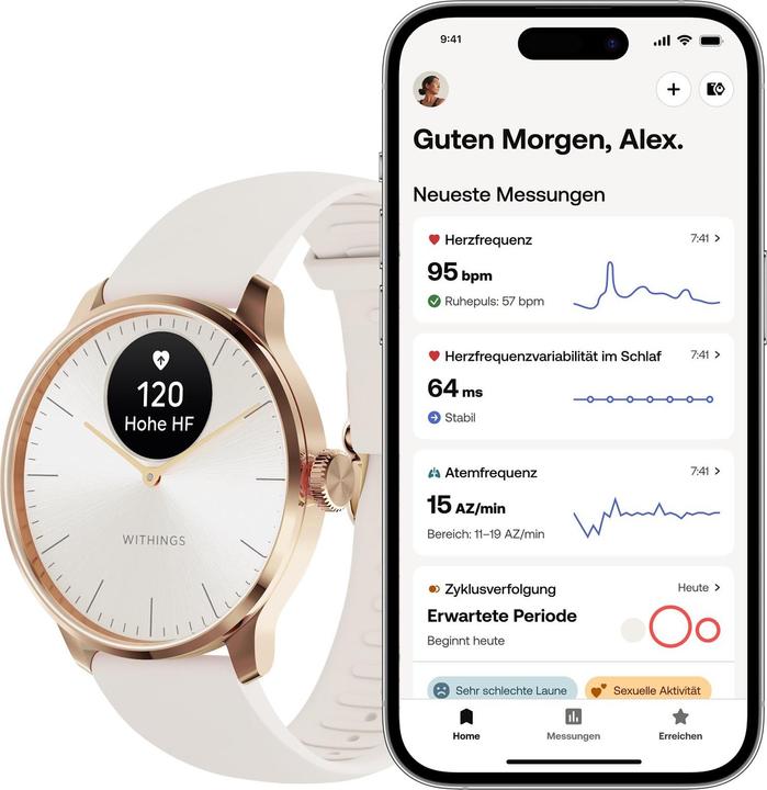 Actual product image Withings ScanWatch Light (37 mm)