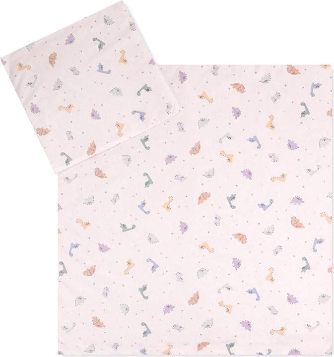 Produktbild Julius Zöllner Jersey Bettwäsche - 100/135+40/60 - Little Dinos