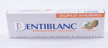 Produktbild Laboratorios Viñas Dentiblanc Blanqueador Intensivo Pasta Dental Duplo 100 Ml 2 U (200 ml)