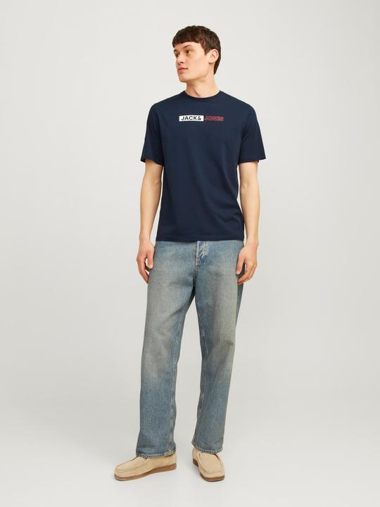 Immagine prodotto Jack & Jones Maglietta con logo a girocollo (XS)