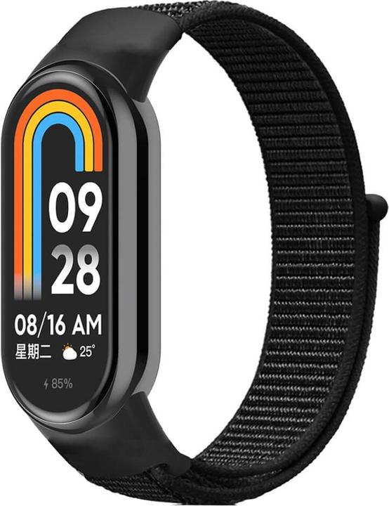 Cover-Discount Xiaomi Smart Band 9 / 8 - Nylon Stoff Band flexibel mit Klett (Nylon)