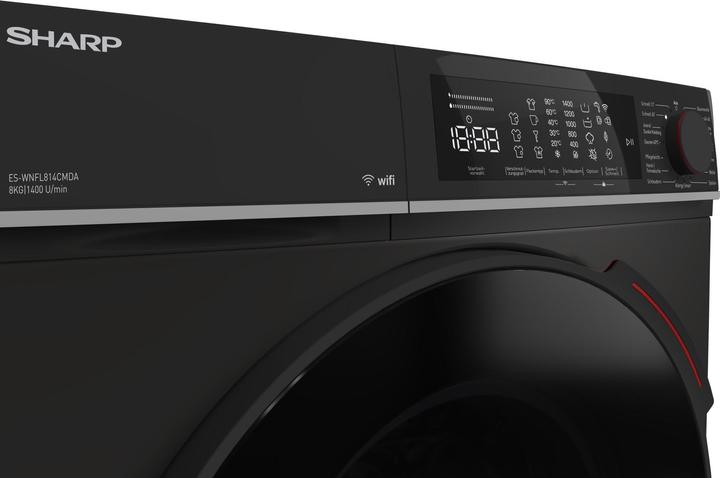Produktbild Sharp ES-WNFL814CMDA-DE (8 kg, Links, EU-Stecker)