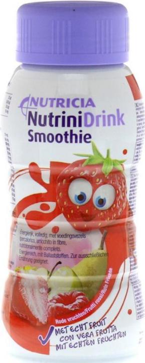 Produktbild Nutricia NutriniDrink Smoothie rote Früchte, 200 ml (1 Stück, Flüssigkeit, 237 g)