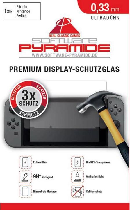 Produktbild Pyramide Premium Display-Schutzglas für Nintendo Switch (Switch)