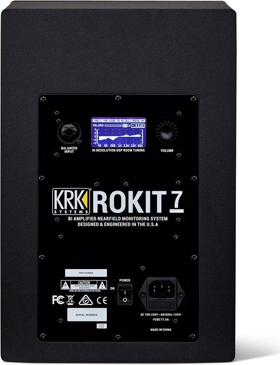 Actual product image KRK Rokit RP7 G4 (Active, 1 pc., 1x 145 W)